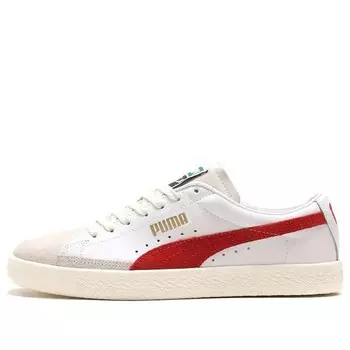 Кроссовки basket vintage 'white high risk red' Puma, белый