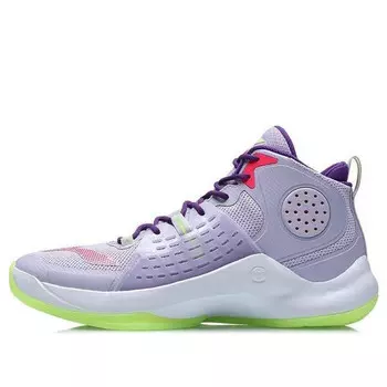 Кроссовки баскетбольные повседневные туфли Li-Ning, фиолетовый