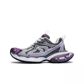 Кроссовки BASLS Chunky Sneakers Unisex Low-top, белый/серый