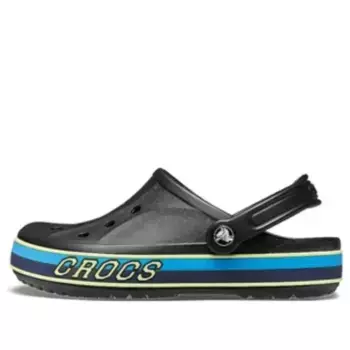Кроссовки bayaband sport band clog 'black multicolor' Crocs, черный
