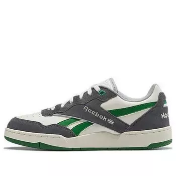 Кроссовки bb4000 2 'letterman jacket pack - grey green' Reebok, белый