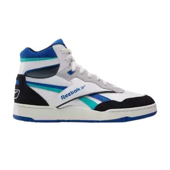 Кроссовки BB4000 2 Mid, цвет White Black Unleashed Green