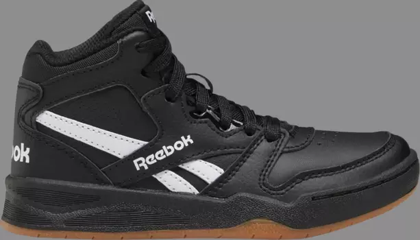 Кроссовки bb4500 court little kid 'black white gum' Reebok, черный
