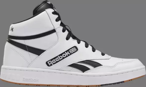 Кроссовки bb4600 'white black' Reebok, белый