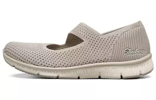 Кроссовки Be-Cool Lifestyle женские с низким верхом бежево-коричневые Skechers