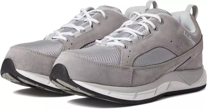 Кроссовки Bean's Comfort Fitness Walker Suede Mesh L.L.Bean, цвет Frost Gray