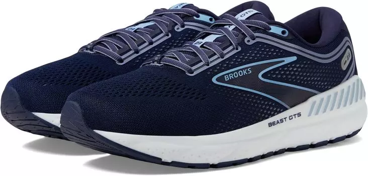 Кроссовки Beast GTS 23 Brooks, цвет Peacoat/Blue/White