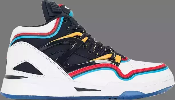 Кроссовки beastin x omni pump lite 'quiet storm' Reebok, белый