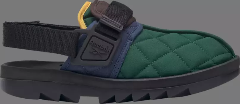 Кроссовки beatnik sandal 'batik blue dark brown' Reebok, зеленый