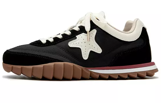 Кроссовки Beau Today Lifestyle Shoes Women's Low-top Black, черный