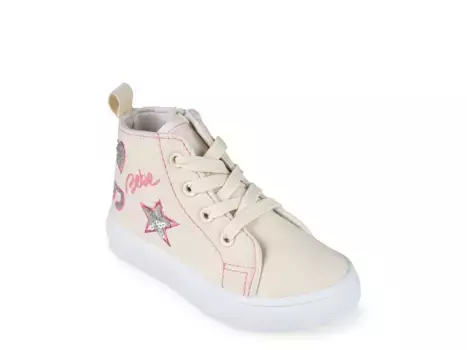 Кроссовки Bebe Dacee High-Top — детские, цвет Off White