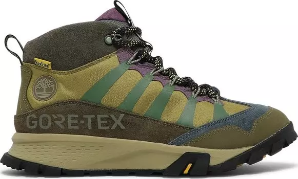 Кроссовки Bee Line x Garrison Trail Mid Hikers Medium Blue Suede, зеленый