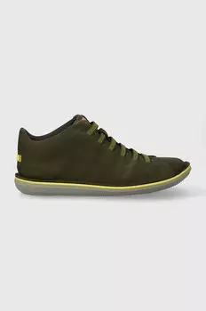 Кроссовки Beetle из нубука Camper, зеленый