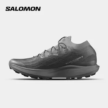 Кроссовки беговые Salomon для бега по пересеченной местности, серый