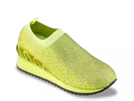 Кроссовки Bella Wedge Sneaker Lady Couture, цвет limegreen