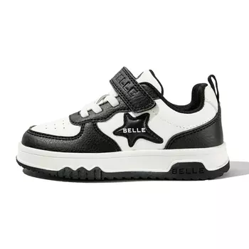 Кроссовки BELLE Kids Skateboarding Shoes Kids White, черный