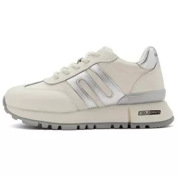 Кроссовки BELLE Lifestyle Shoes Women's Low-top, бежевый/серебристый