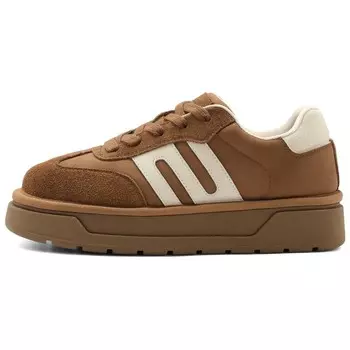 Кроссовки BELLE Skateboarding Shoes Women's Low-top, коричневый