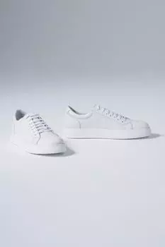 Кроссовки - Белый - Плоские CZ London, белый