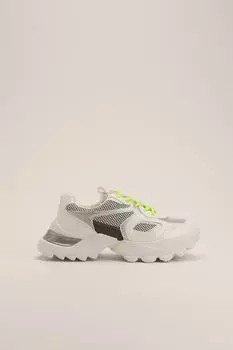 Кроссовки - Белый - Плоские NA-KD