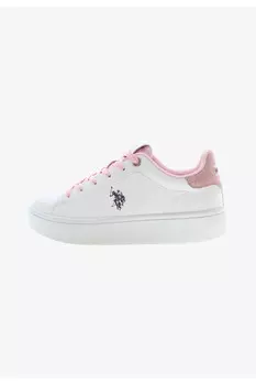 Кроссовки - Белый - Плоские U.S. Polo Assn., белый
