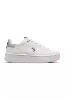 Кроссовки - Белый - Плоские U.S. Polo Assn., белый