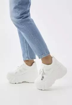Кроссовки Bershka, белый