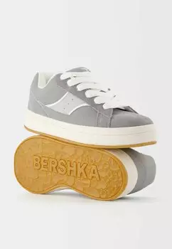 Кроссовки Bershka, серый