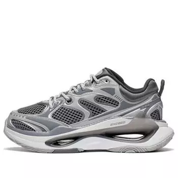 Кроссовки бесконечность 3м Li-Ning, серебряный