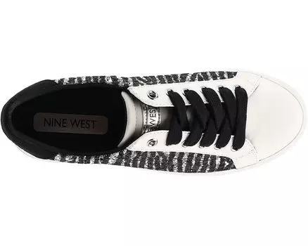 Кроссовки Best 3 Nine West, глиттер зебра мульти