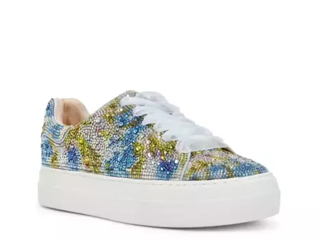 Кроссовки Betsey Johnson Sidny Platform, цвет синий/зеленый