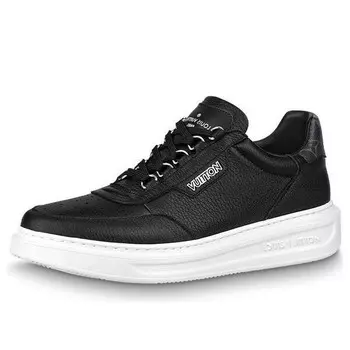 Кроссовки beverly hills sneakers 'black with white logo' Louis Vuitton, черный