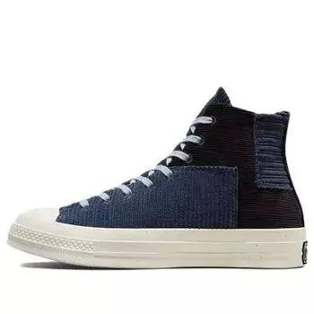 Кроссовки beyond retro x chuck 70 high 'upcycled corduroy' Converse, черный