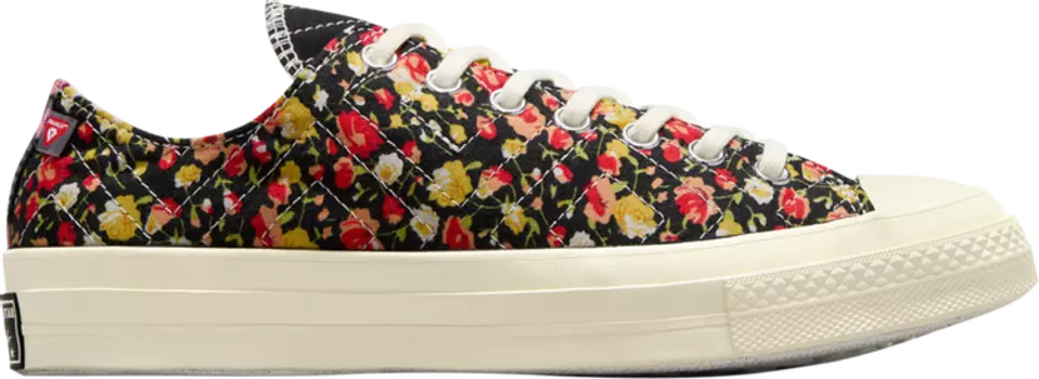 Кроссовки Beyond Retro x Chuck 70 Low 'Upcycled Floral', черный