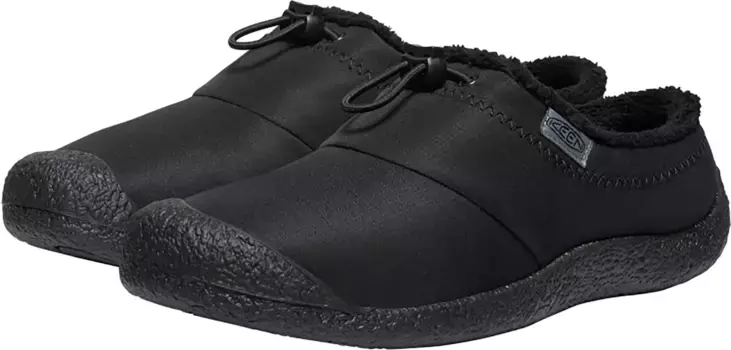 Кроссовки без шнуровки Keen "HOWSER III SLIDE", цвет Black Smooth Nylon