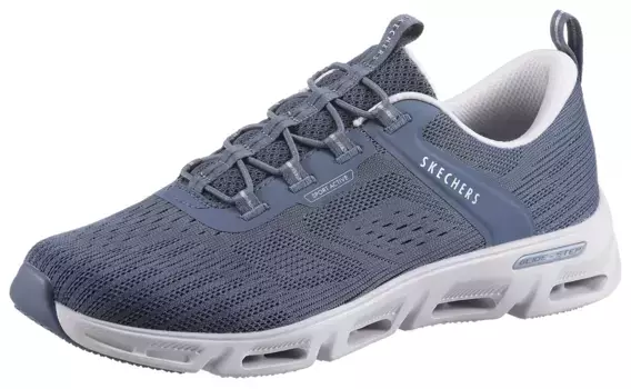 Кроссовки без шнуровки Skechers "GLIDE-STEP GRATIFY-RENOWN", тренировочная обувь, повседневная обувь с пеной с эффектом памяти с воздушным охлаждением, синий