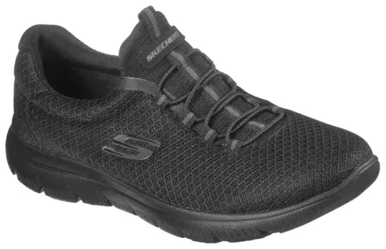 Кроссовки без шнуровки Skechers "SUMMITS", черный