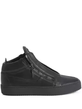 Кроссовки Bhonny с молнией Giuseppe Zanotti, черный
