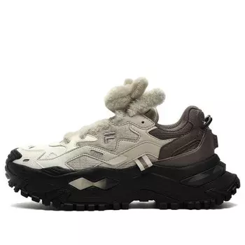 Кроссовки bianco sneakers 'white grey brown' Fila Fusion, белый