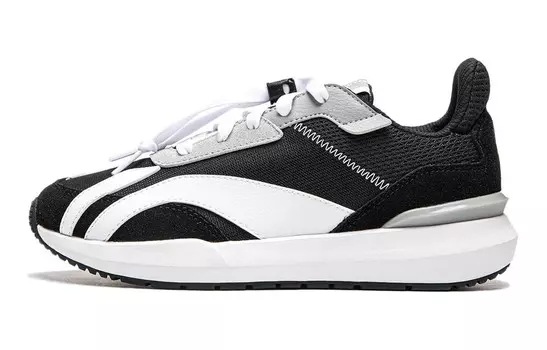 Кроссовки Big Aragan Kids Lifestyle GS Low-top Black/White Lining Young, черный/белый