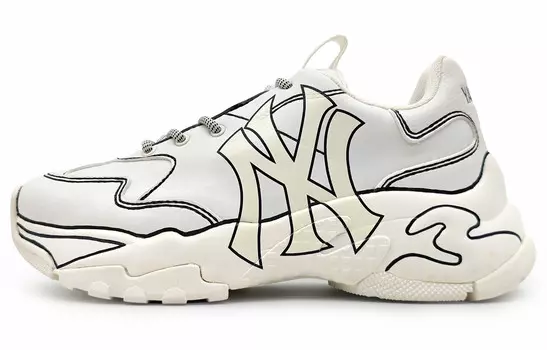 Кроссовки Big Ball Chunky Chunky женские низкие черные Mlb