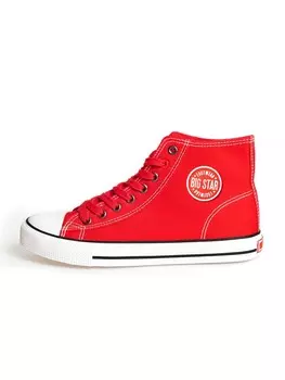 Кроссовки BIG STAR High-Top Sneakers, красный