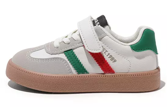 Кроссовки BIG WASP Kids Skateboarding Shoes Kids Low-top, бежевый/синий/зеленый