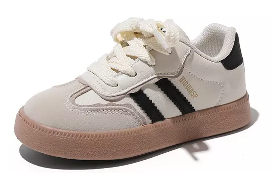 Кроссовки BIG WASP Kids Skateboarding Shoes Kids Low-top, бежевый/красный