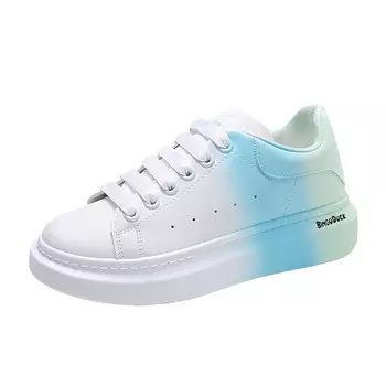 Кроссовки BINGO DUCK bingo duck Skateboarding Shoes Women's Low-top, зеленый