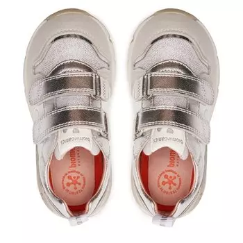 Кроссовки Biomecanics 242226-D M Blanco Y Plata, цветной/серебристый