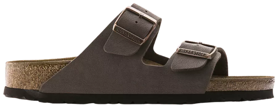 Кроссовки Birkenstock Arizona Birkibuc Narrow 'Mocha', коричневый