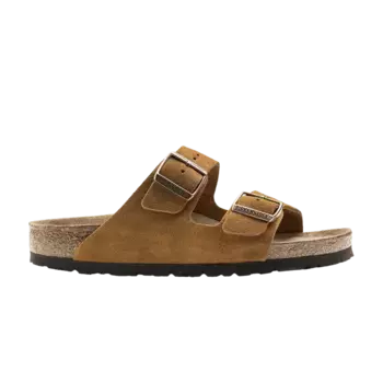 Кроссовки Birkenstock Arizona Soft Footbed Mink, желто-коричневый