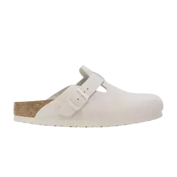 Кроссовки Birkenstock Boston Antique White, белый