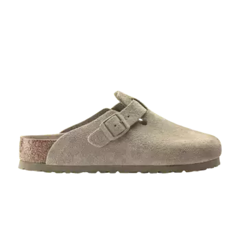 Кроссовки Birkenstock Boston Soft Footbed Faded Khaki, желто-коричневый